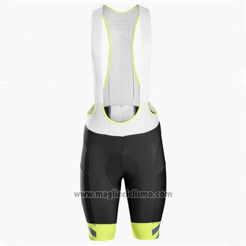 2016 Abbigliamento Ciclismo Trek Bontrager Verde e Nero Manica Corta e Salopette